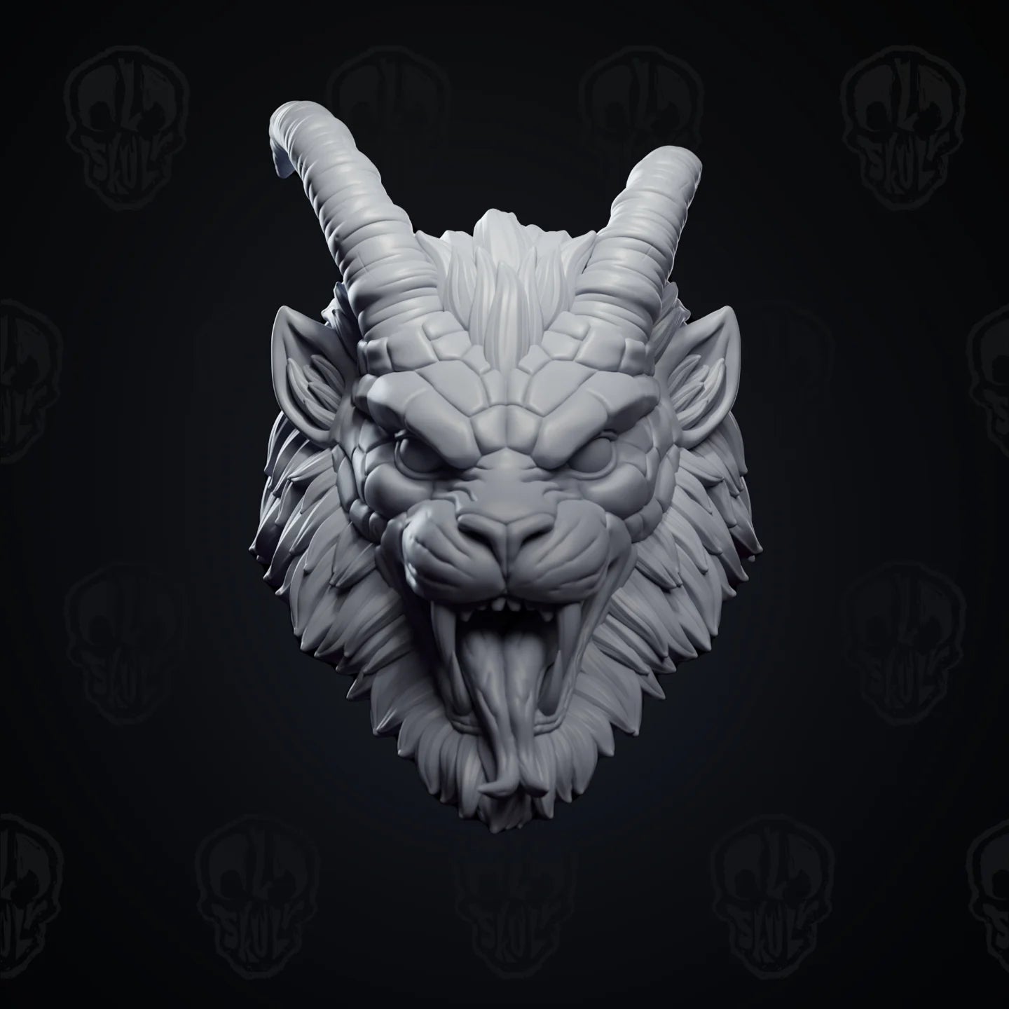 The Chimera Head (unpainted)