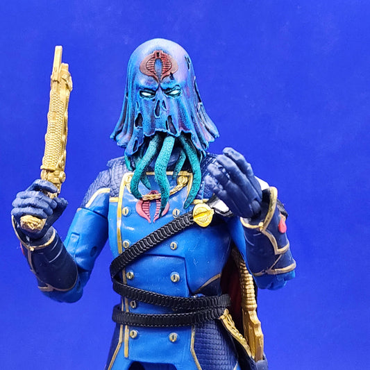 Cthulu cobra commander head - 1/12 scale
