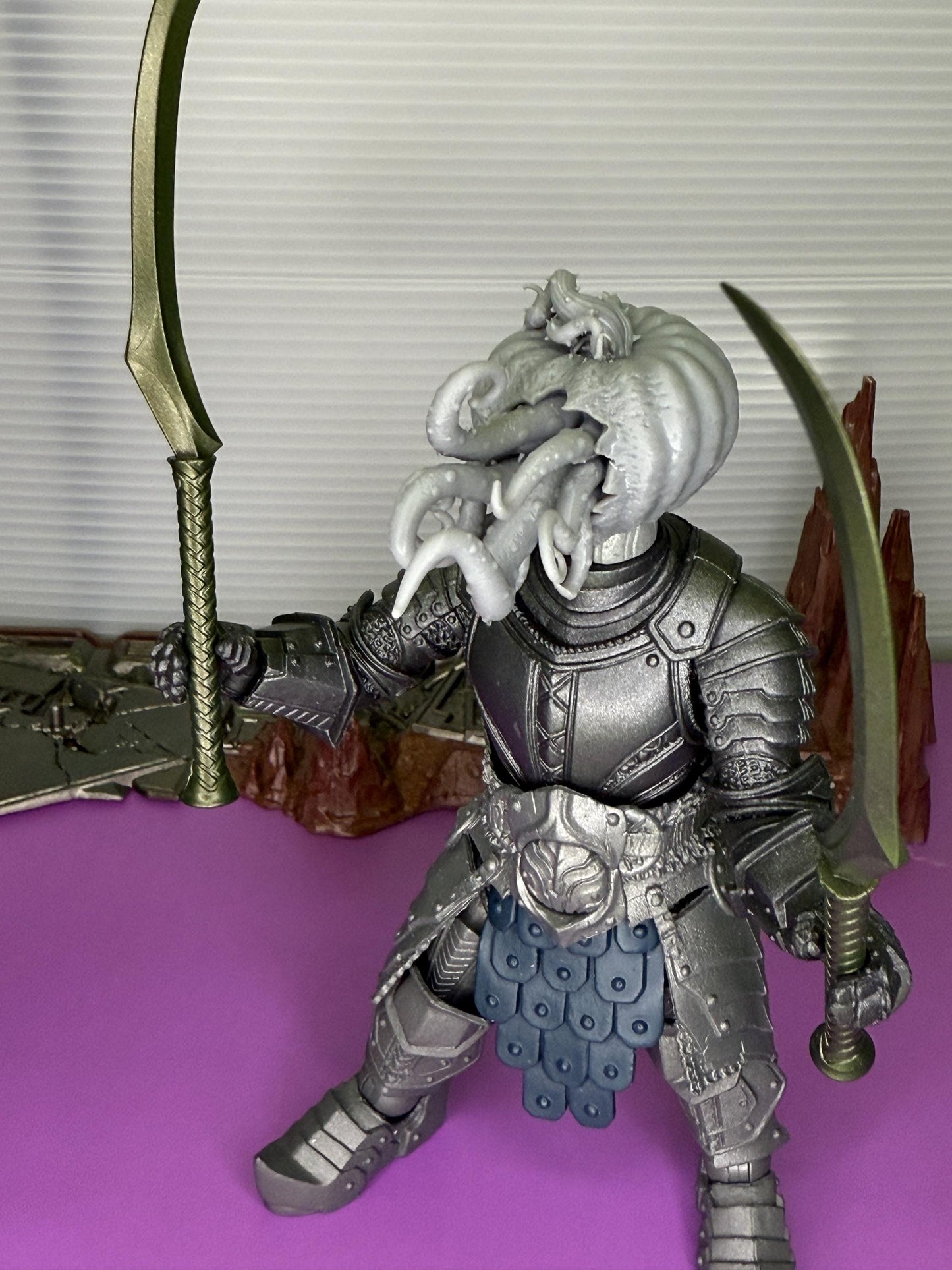 Blightroot, pumpkin head - Mythic Legions 1.0 scale