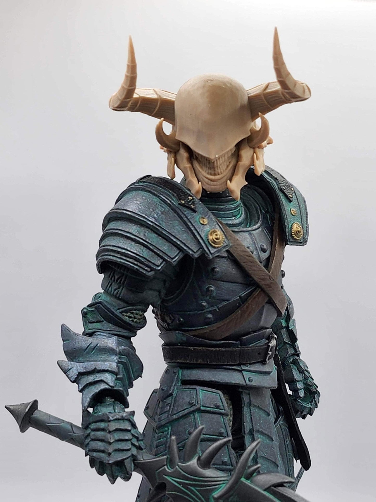 Vex’raal of the deep, demon head – Mythic Legions 1.0 scale