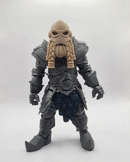 Ferast the Dwarven Warlord, dwarf head - Mythic Legions 1.0