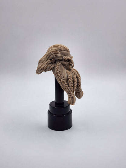 Olrock, half orc half dwarf head – Mythic Legions 1.0