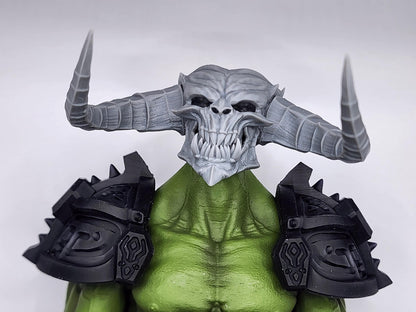 Vaelgorath demon head - Mythic Legions Ogre