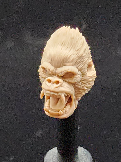 Gravok, gorilla open mouth head - Mythic Legions 1.0