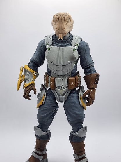 Ssssthalrok Sssswampshadow, snake head – Mythic Legions 1.0 scale