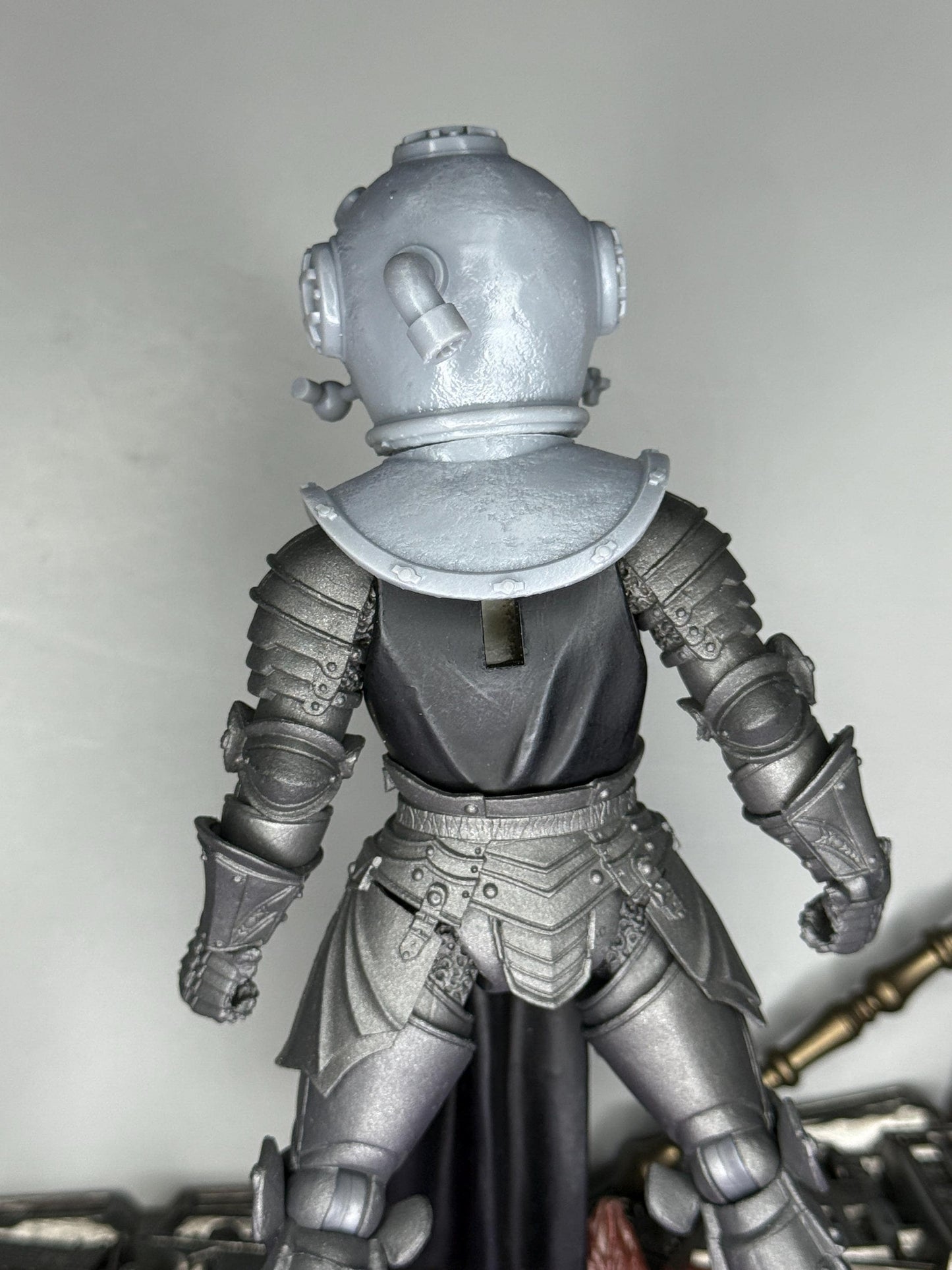 Brinejaw the Forlorn, diver head - Mythic Legions 1.0 scale