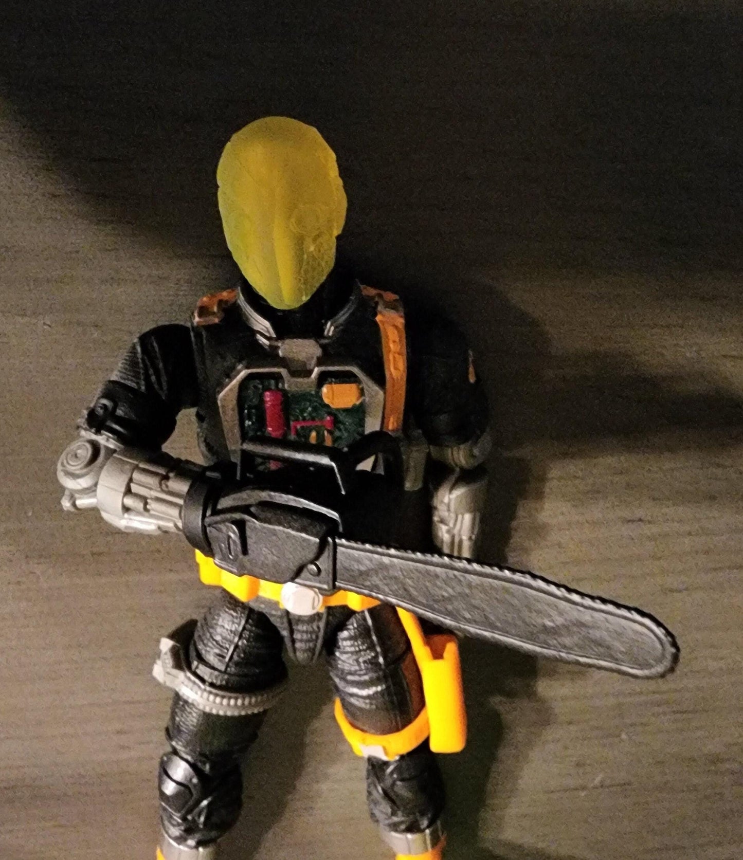 Chainsaw inspired by evil dead army of darkness ash williams - 1/12 scale BAT attachment