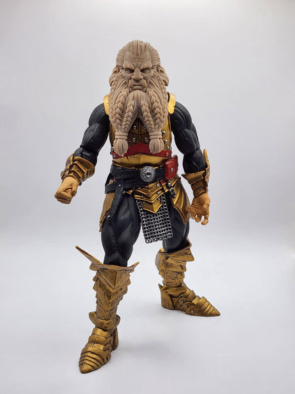 Olrock, half orc half dwarf head – Mythic Legions 1.0