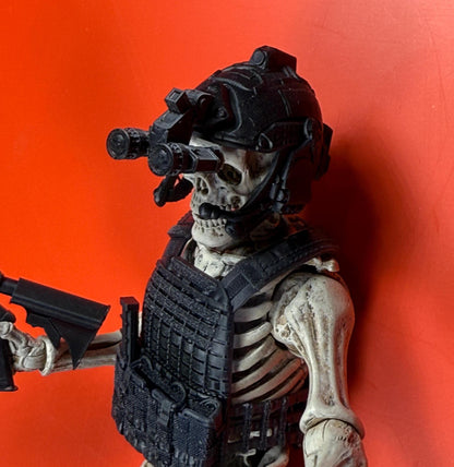 Combat helmet with nods fitted to ML Skeletons