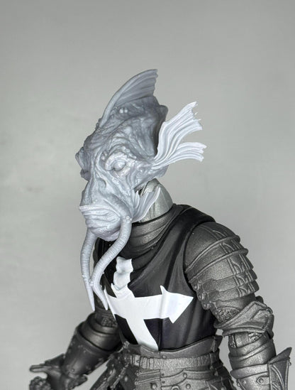 Sargossan, the Abyss-Born merman head - Mythic Legions 1.0/2.0