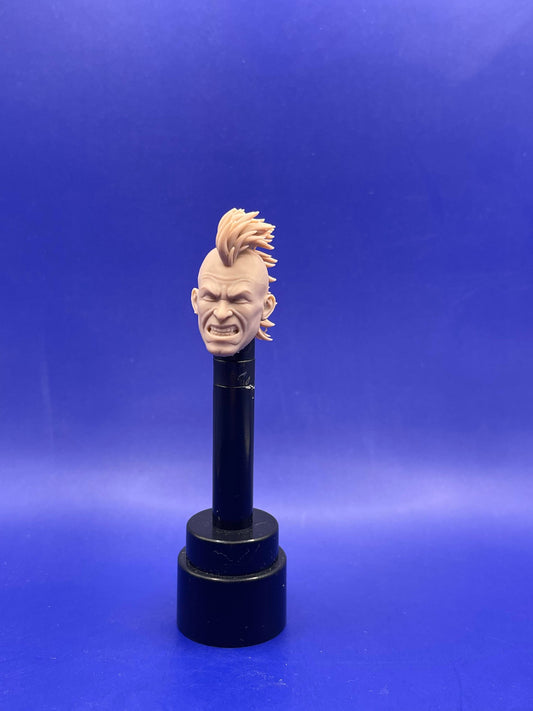 Mohawk head - 1/12 scale