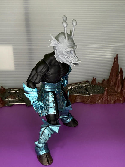 Bubbloo the Bubble Maker, Sea Monkey head - Mythic Legions 1.0
