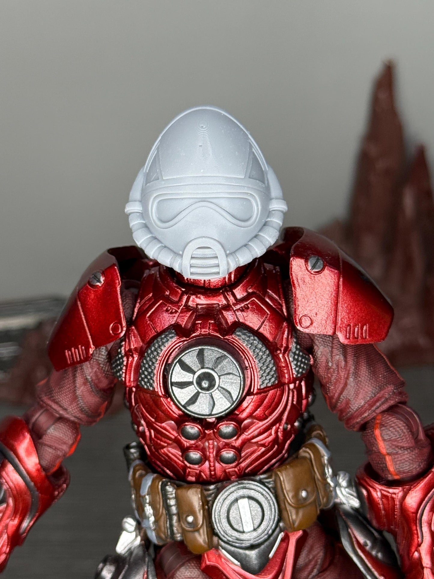 GI Joe AVAC inspired Male head - 1:10 Scale