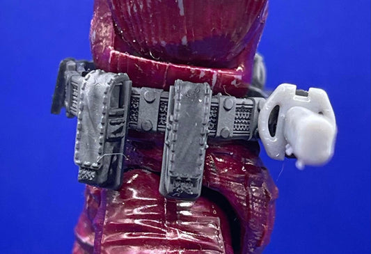 Grenade belt with sword - 1/12 scale