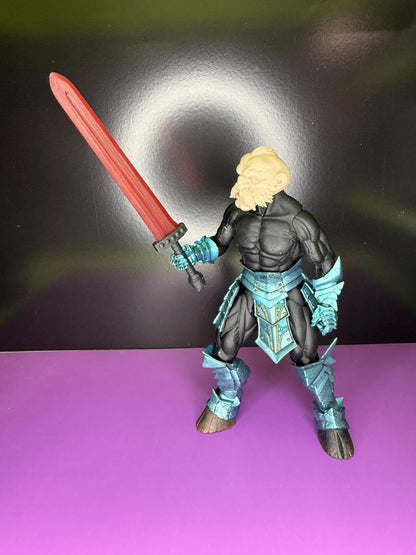 Crimson Brand, red transparent broadsword - Mythic Legions