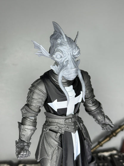 Sargossan, the Abyss-Born merman head - Mythic Legions 1.0/2.0