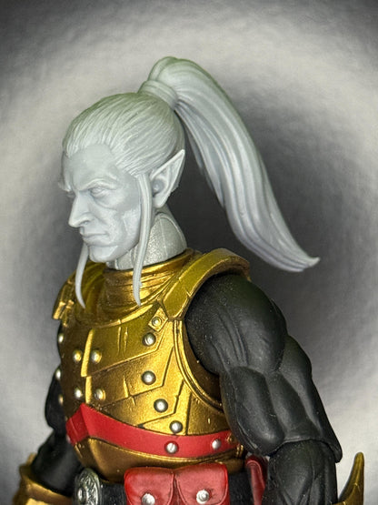 T'Shiro Elf Ponytail head - Mythic legions 1.0