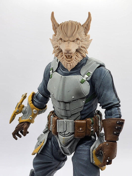 Kieran Nightclaw, werewolf head - Mythic legions 1.0