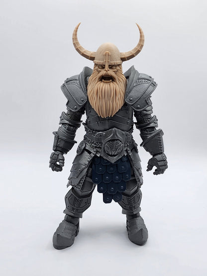 Torvald Tombterror, viking undead head – Mythic Legions 1.0