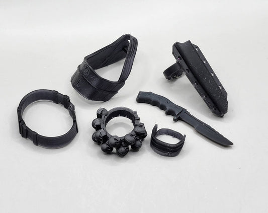 Darklon Small Armor Bits Kit - 1/12 scale