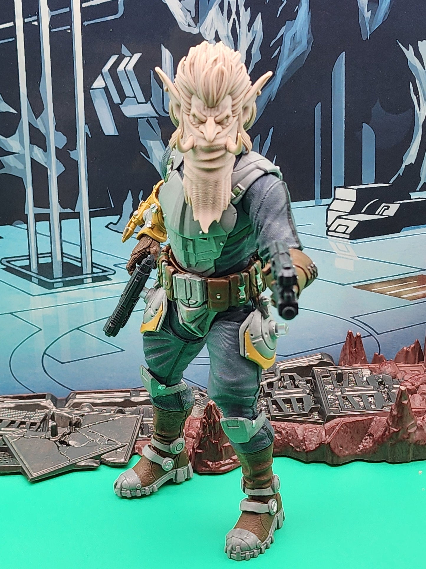 Harry the Orc Head - Mythic Legions 1.0
