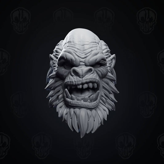 The Devourer of Skorn Peak Yeti Head (unpainted)
