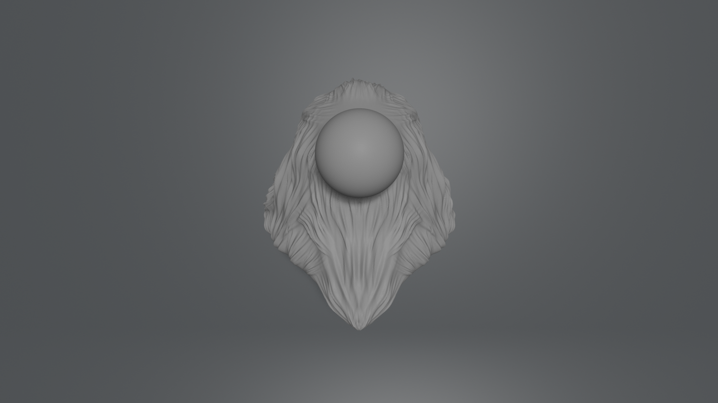 Furry Neck adapter - Mythic legions 1.0 (unpainted)