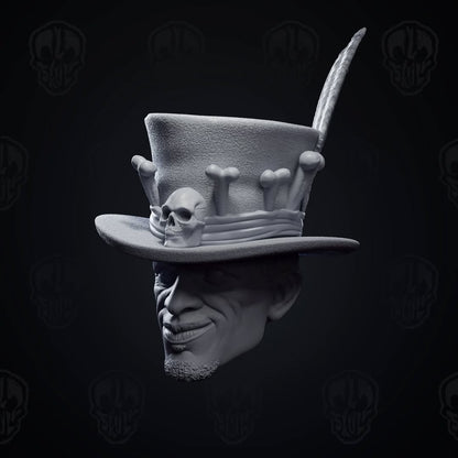 Papa Zakael, voodoo witchdoctor head (unpainted)
