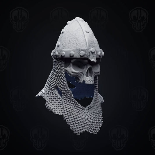 Lucian Vale, the undead wight head (unpainted)